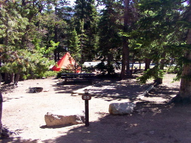 Empty Tent Site