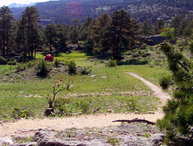 Walk-in Tent Site
