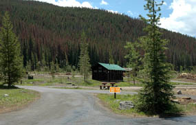 Photo entrance to Aspen Loop in Timber Creek Campground