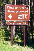 Campground Sign