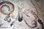 Detail of Fresco at Mission Concepción