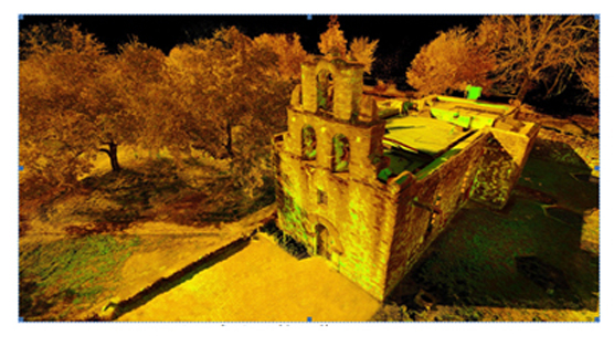 3D digital image of Espada