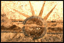 Until preservation work in 1988 revealed a second eye, this fresco on the convento ceiling was known as the "Eye of God".