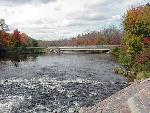 Below Namekagon Dam in the Fall