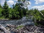 Remnants of Phipps Dam