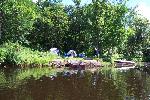 Camping along the St. Croix Flowage