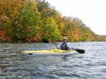 Kayaker on St. Croix Flowage