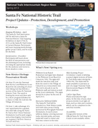 Image of Spring 2013 newsletter
