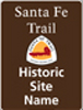 Historic Site Name sign
