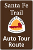 Auto Tour Route sign