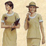 Two women models wearing the 1970s NPS uniform.