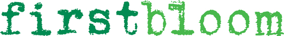 The logo of the First Bloom program.