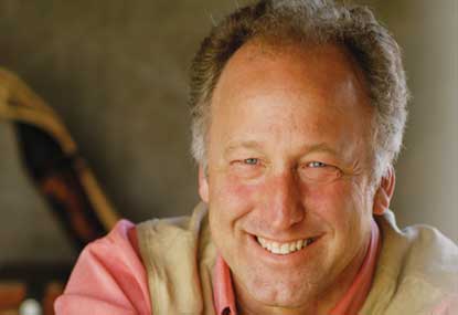 A head shot of musician David Coffin.