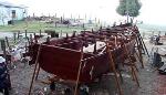 In the boatyard