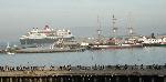 The Queen Mary 2 and the Historic Ships