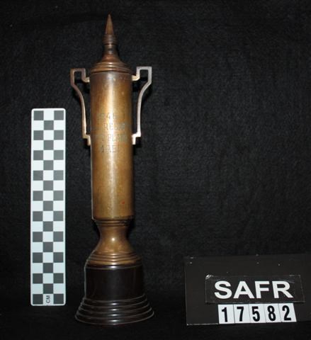 First Place, Fall Regatta, 1946 trophy (SAFR 17582)