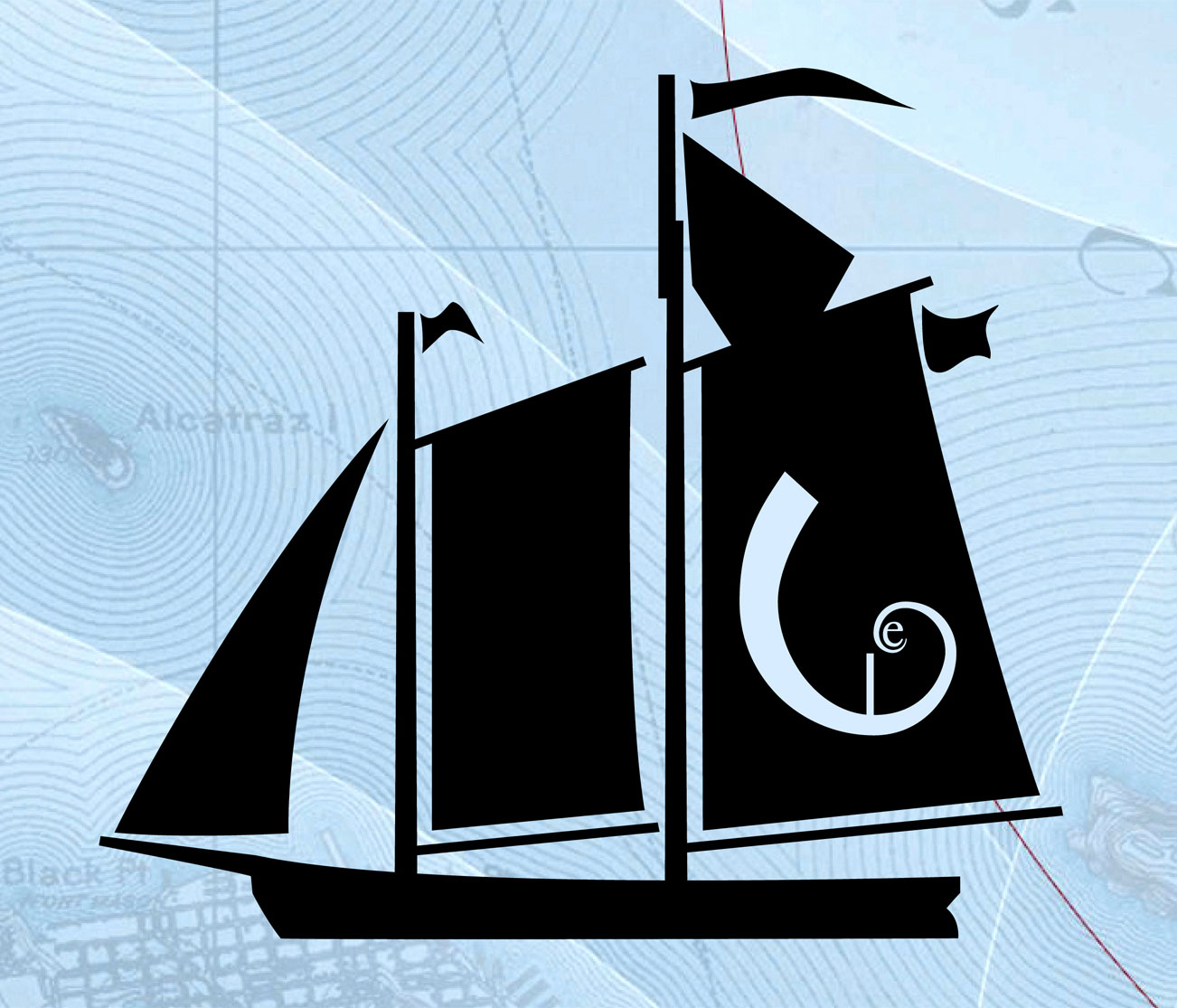 The ALMA with the We Players logo on the sail.