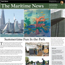 The front page of the park newspaper, The Maritime News.