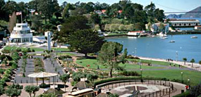 View of Aquatic Park Historic Landmark District.