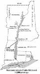 Map of Glacial Lake Hitchcock