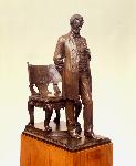 "Standing Lincoln" Bronze Reduction
