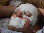 Life Mask Being Made