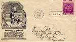 First Day Cover of Standing Lincoln