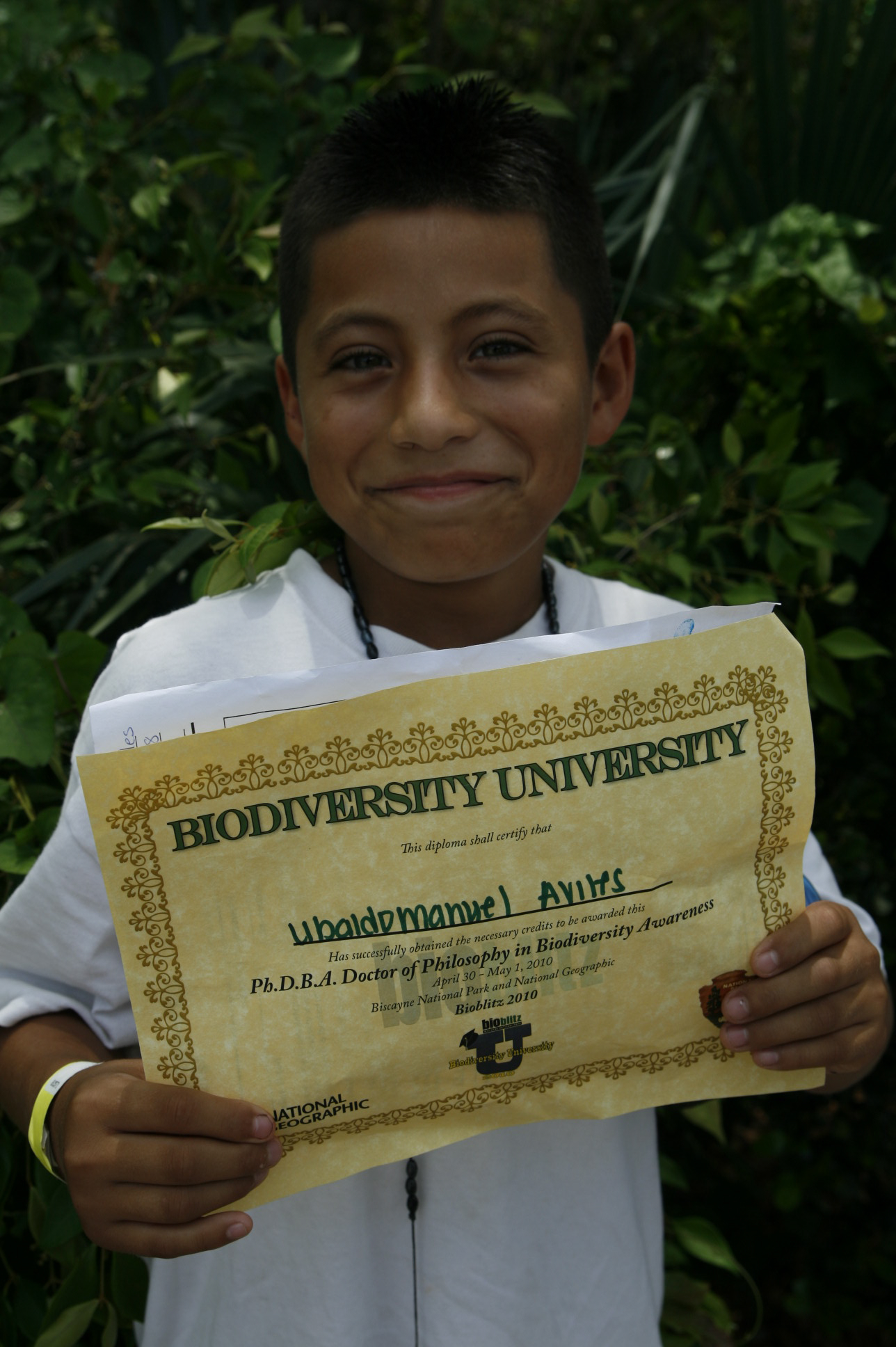 biodiversity university graduate