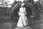 Edith in Garden