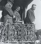 TR on Presidential Train