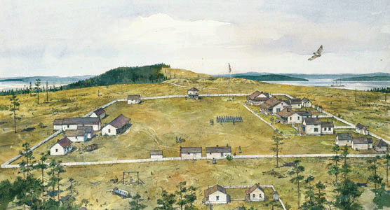 American Camp painting
