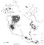 Map of San Juan Island and Military Camps