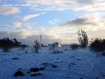 The American Camp Parade Ground in Winter