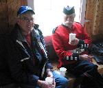 Having a Chat Over Hot Cider