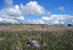 Redoubt from prairie trail.