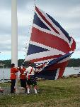 Raising the Colors