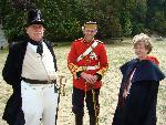 The DCG, Colonel Moody and Admiral Baynes