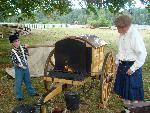Blacksmith with Traveling Forge