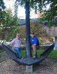 With the CSS Virginia's Anchor