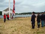 Raising the Union Flag