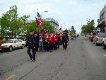 1860s Color Guard During Memorial Day Parade