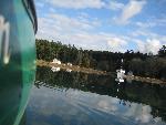 Canoe View of English Camp