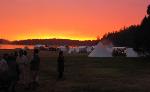 Sunset at Encampment