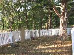 English Camp Cemetery in Winter