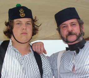 Sam and Tim Watkins of Maple Ridge, BC have been attending Encampment together since the very first in 1998.