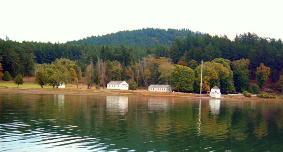 english camp from guss island