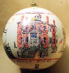 Side view of Salem Maritime's White House Ornament