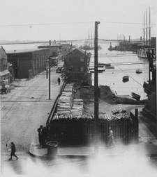 Historic Photograph of Derby Wharf