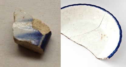 blue-edged pearlware