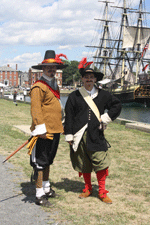 Having fun at Salem Maritime Festival!